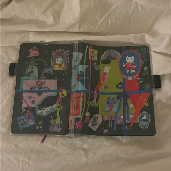 hobonichi A5 yumi kitagishi cover (with cover on cover) - Picture 2 of 3